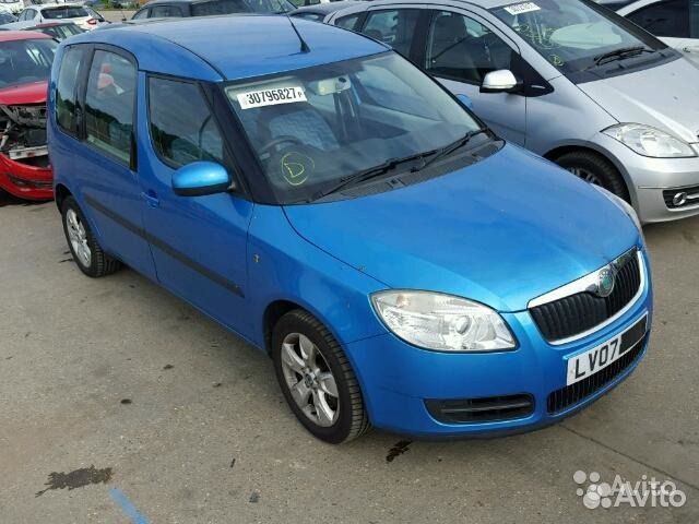 Дверь капот фара бампер skoda roomster 2
