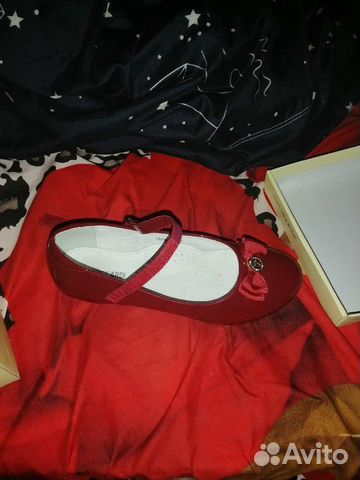 Туфли бордовые детские Туфли бордовые детские