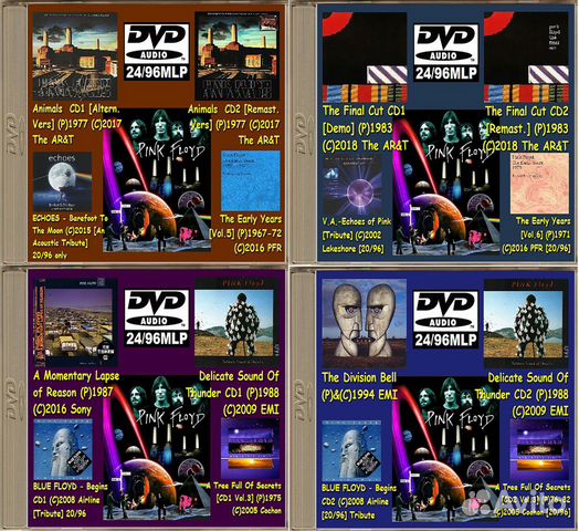 DVD-Audio Pink Floyd 77-94