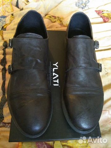 Новые туфли монки (р.44.5-45) Ylati Heritage Итали