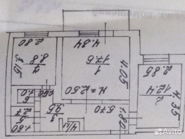 2-к квартира, 53.2 м², 4/5 эт. 2-к квартира, 53.2 м², 4/5 эт.