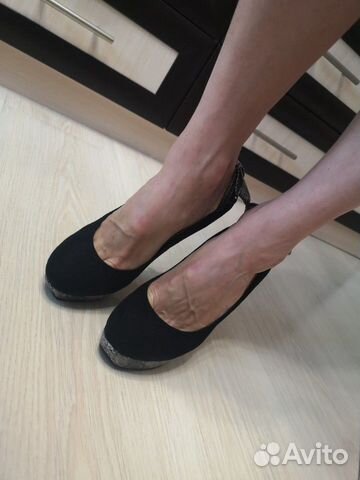 Туфли нат замша Vitacci