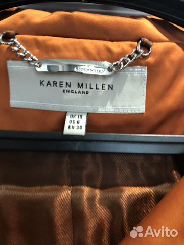 Плащ атласный Karen Millen р 10 (Рос 42-44)