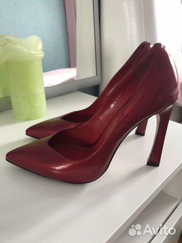 Туфли красные enzo новые 37 Туфли красные enzo новые 37