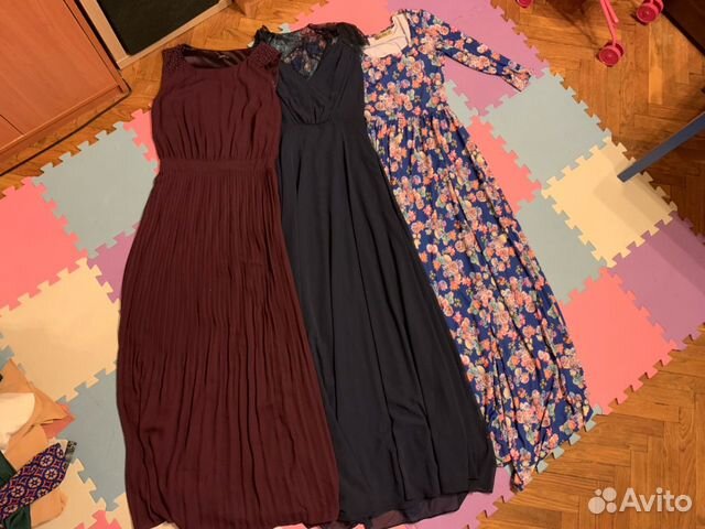 Вечерние платья макси на высокий рост 42-44