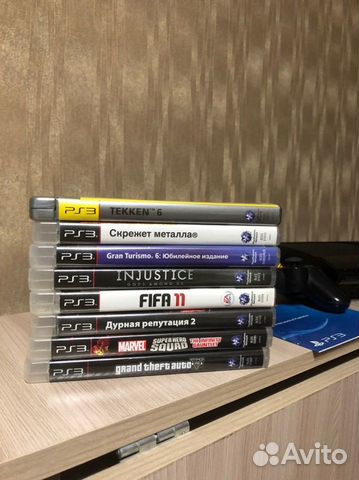 PS3 500Gb + игры