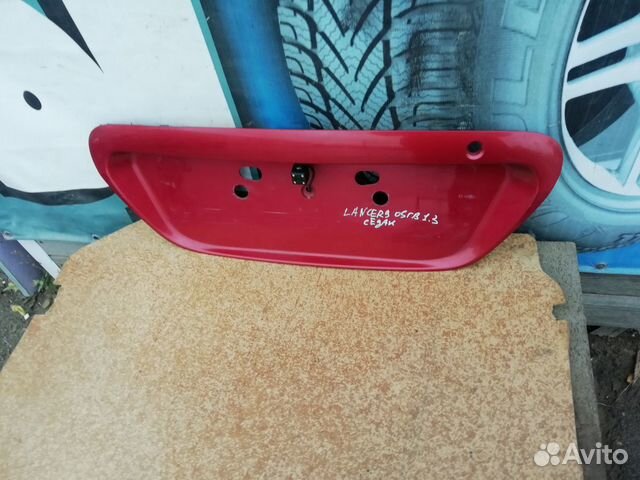 Накладка багажника Mitsubishi Lancer 1.3 мт 2005 с