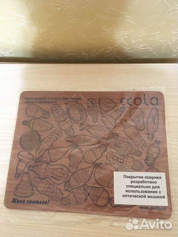 Коврик для оптической и шариковой мыши