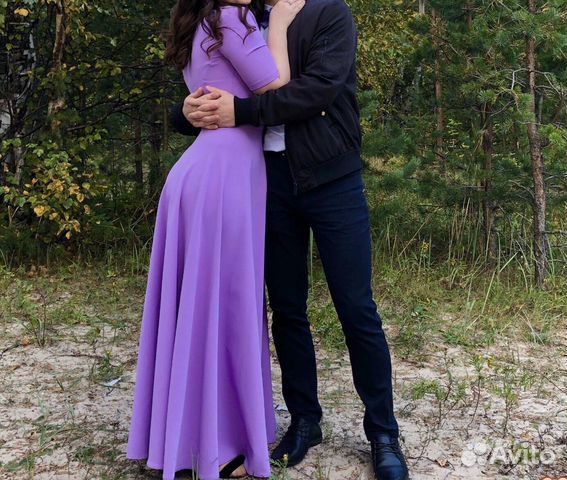 Платье фиолетовое Платье фиолетовое