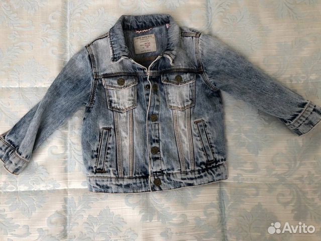 Джинсовая куртка Zara на мальчика