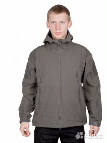 Куртка Shark Skin Soft Shell, серый (новые) Куртка Shark Skin Soft Shell, серый (новые)