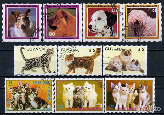 Наборы зарубежных почтовых марок