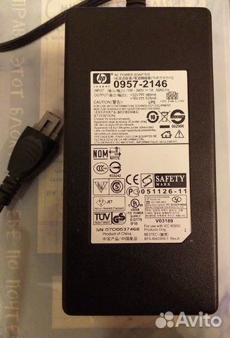 Блок питания HP