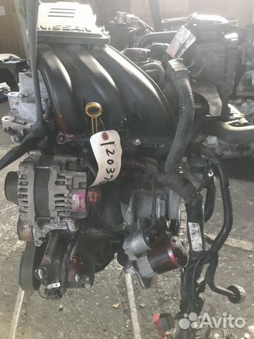 Двигатель nissan march K13 HR12