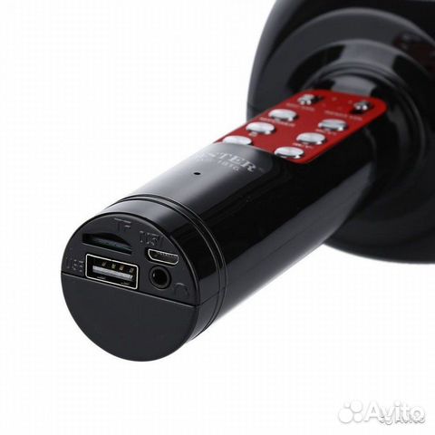 Караоке микрофон Wster WS-1816 черный