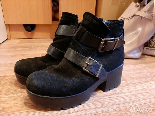 Замшевые ботинки демисезон Замшевые ботинки демисезон