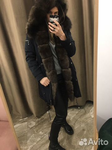 Парка с мехом