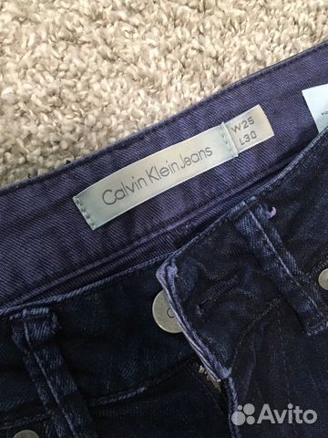 Джинсы Calvin Klein 26 Джинсы Calvin Klein 26