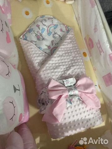 Конверт на выписку, детское одеялко