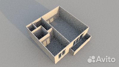 1-к квартира, 30 м², 4/5 эт.