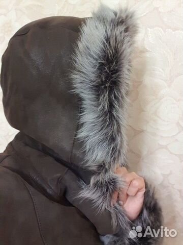 Новая Дубленка с капюшоном Новая Дубленка с капюшоном