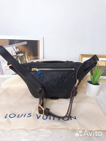 Поясная сумка Louis Vuitton Pumbag черная Поясная сумка Louis Vuitton Pumbag черная