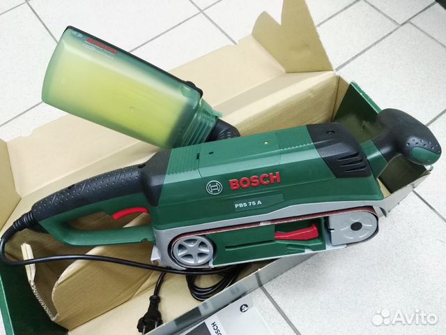 Ленточная шлифмашина Bosch PBS 75 A (новая)