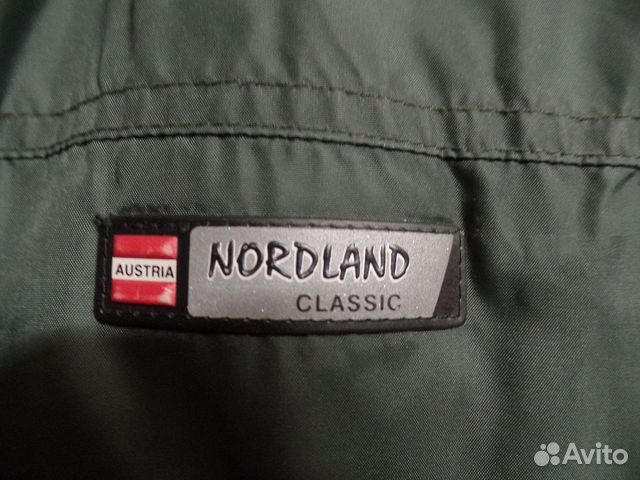 Пуховик-куртка двусторонний новый Австрия Nordland