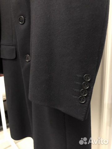 Шерстяное пальто Canali