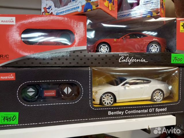 Машина радиоуправляемая Ferrari и, Bentley Машина радиоуправляемая Ferrari и, Bentley