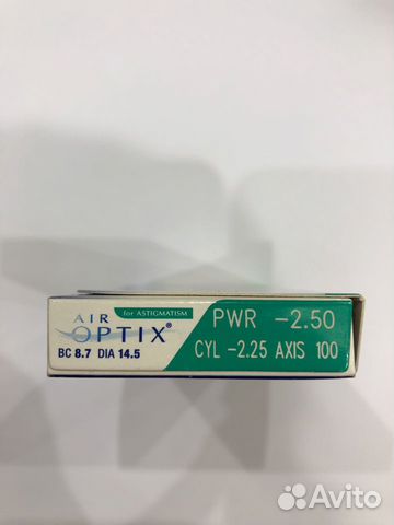 Контактные линзы Air Optix Alcon for Аstigmatism
