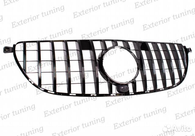 Решетка GT дизайн Mercedes GLE63 черная Решетка GT дизайн Mercedes GLE63 черная