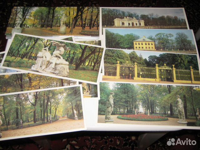 Комплект открыток Летний сад