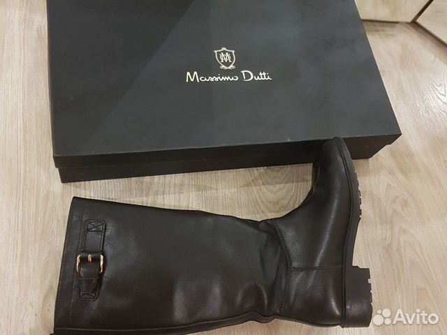 Сапоги весна-осень Massimo Dutti