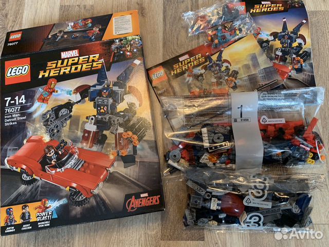 lego super heroes 76077