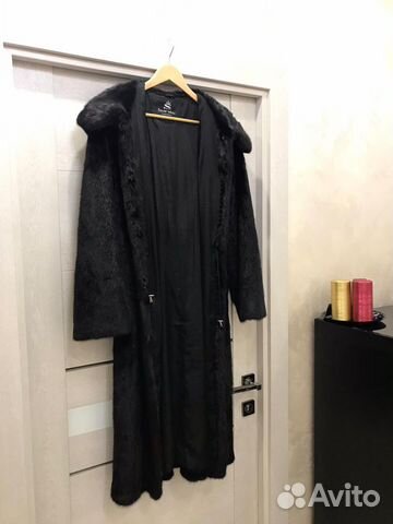 Шуба норковая с капюшоном 42/44 размер