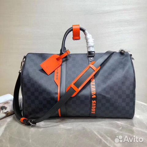 Новая дорожная сумка кожа бренд Louis Vuitton Новая дорожная сумка кожа бренд Louis Vuitton