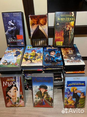 Лицензионные VHS видео кассеты