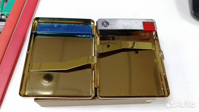 Портсигар с USB-зажигалкой 2в1 Gipai