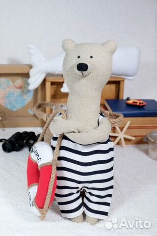 Медведь Оливер ручной работы Медведь Оливер ручной работы