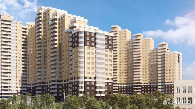 2-к квартира, 68.7 м², 11/25 эт.