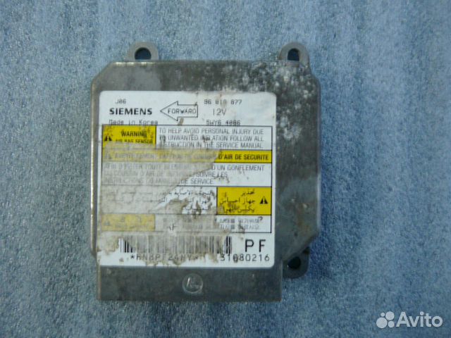 Блок управления AIR BAG Шевроле Лачетти