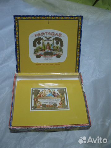 Коробка из под сигар partagas