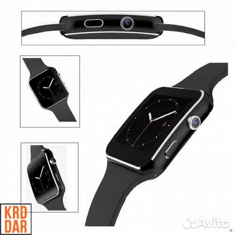 Умные часы Smart Watch X6 black Умные часы Smart Watch X6 black