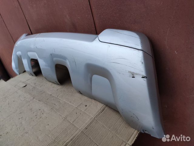 Накладка Renault Duster бампера задняя оригинал