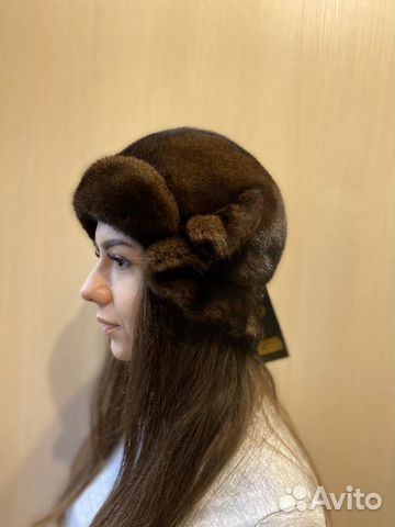 Шапка норка, натуральный мех Шапка норка, натуральный мех