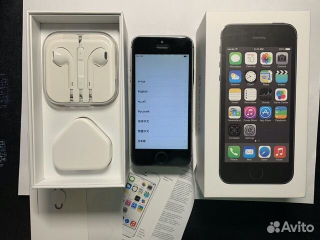 iPhone 5s Space Gray 16гб за 2шт