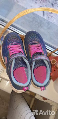 Кроссовки skechers светящиеся 28,5