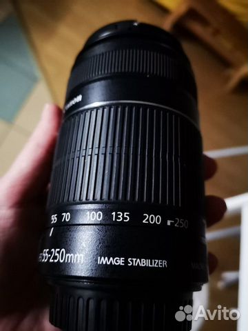 Объектив canon 55-250 f/4:5.6 IS II