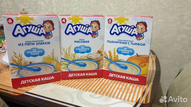 Детское питание Агуша, смесь молочная